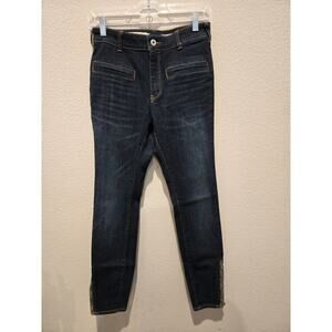 Anthropologie Pilcro Women's High-Rise Skinny Jeans Blue Size 27